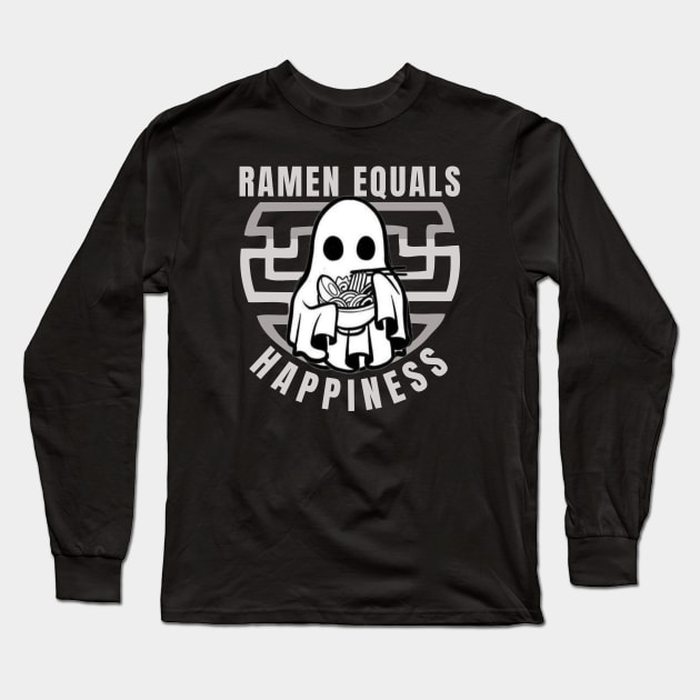 Ghost - Ramen Long Sleeve T-Shirt by Blackpumpkins